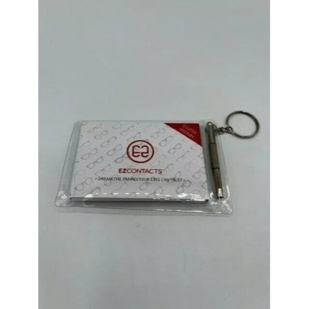 EZ Contacts Cloth holder And Tool Eyeglasses Kit BRAND NEW USA SELLER